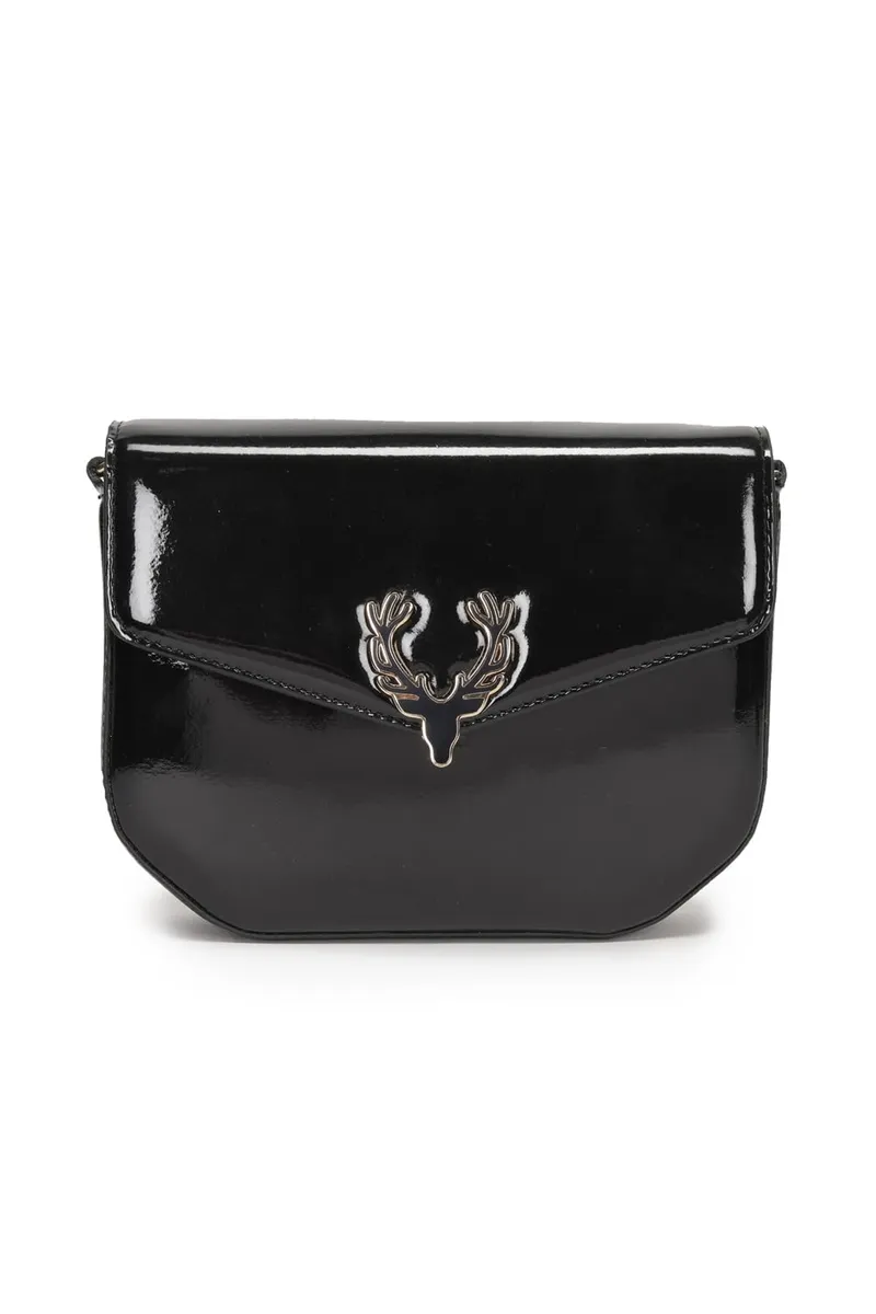 Women Black Casual Sling Bag