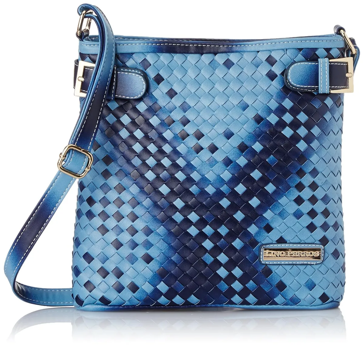 Lino Perros Women's Sling Bag (Blue)