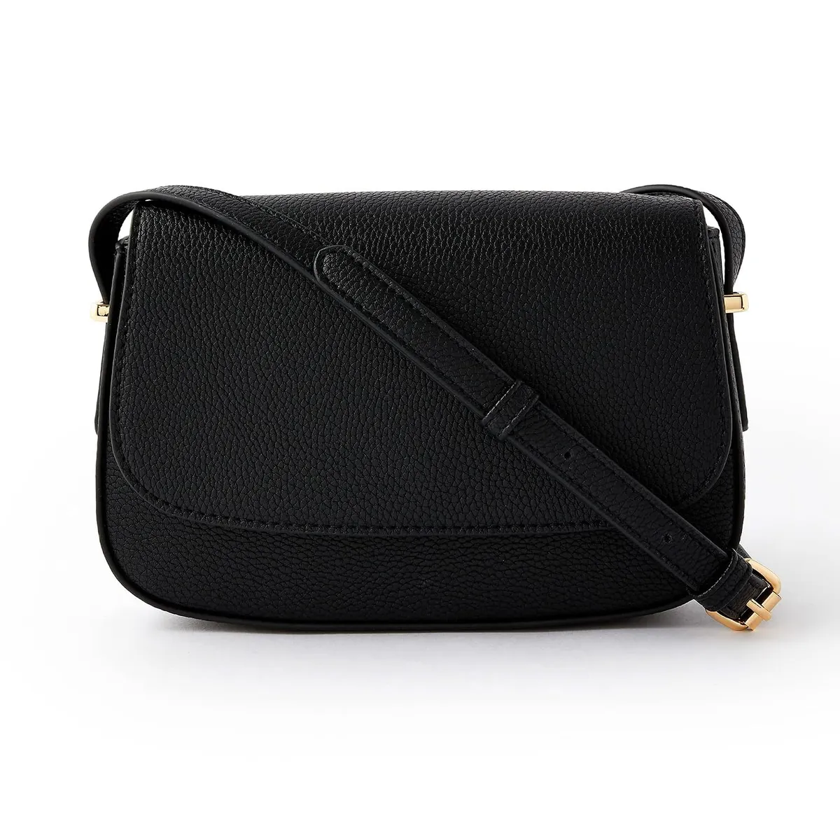 Accessorize London Women's Black Faux Leather Green Ruby Croc Sling Bag | Casual Crossbody Bag for Girls for Everyday Use, Parties, Functions, College & Office
