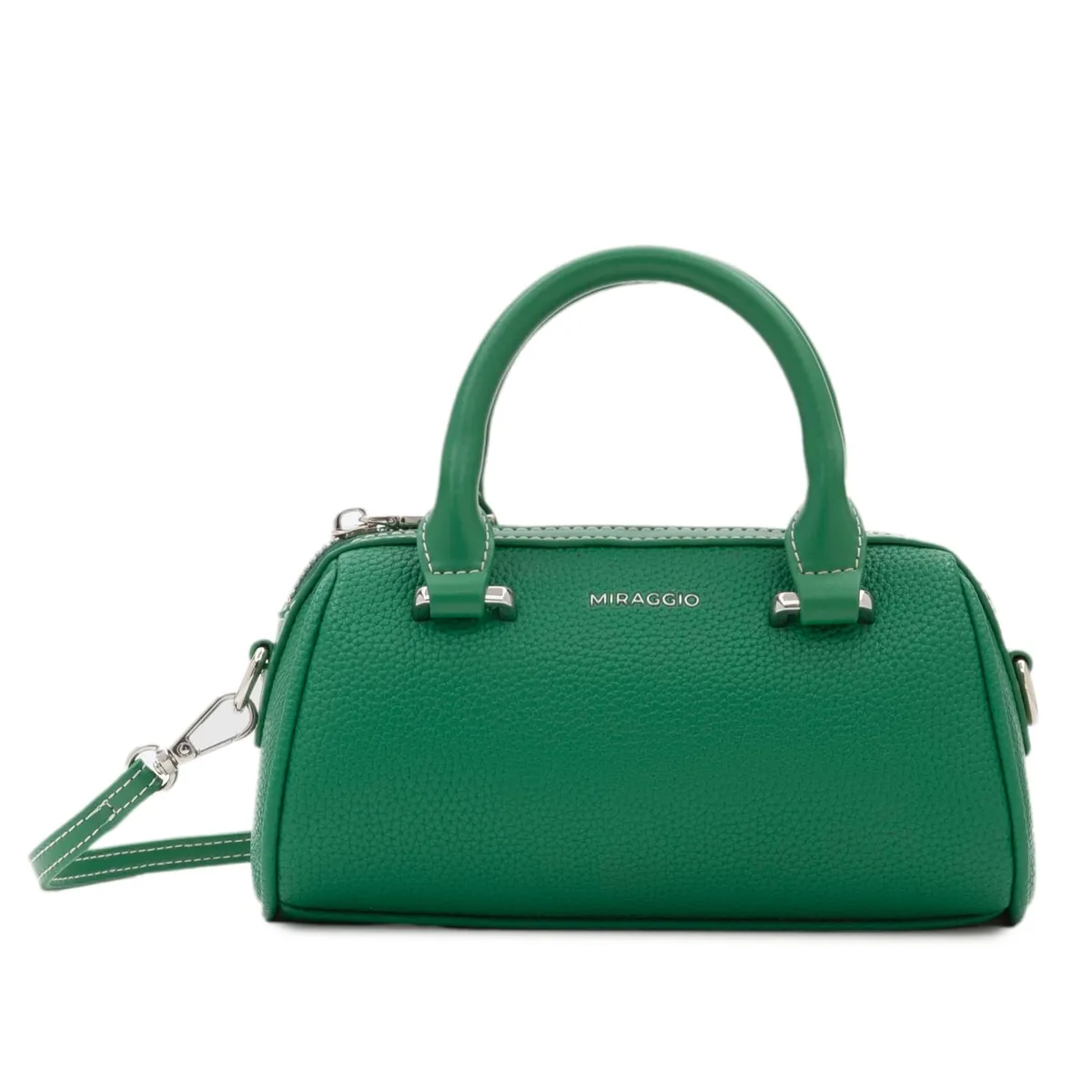 Miraggio Nico Crossbody Bag | Sling Bag For Women With Adjustable & Detachable Strap | Top Handle Bag