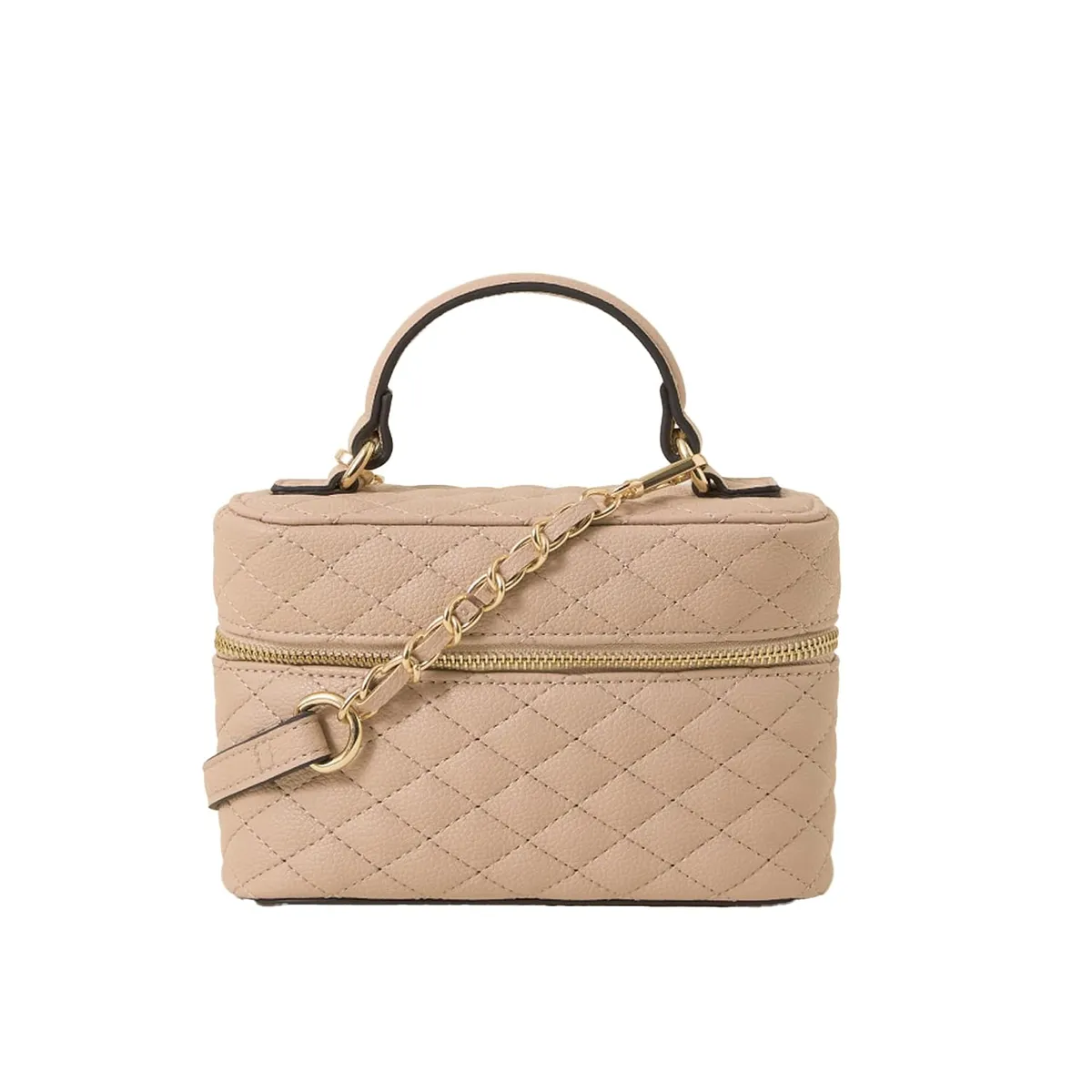 Accessorize London Women's Quilted Top Handle Sling Bag I Womens Bag| hand bags for women stylish