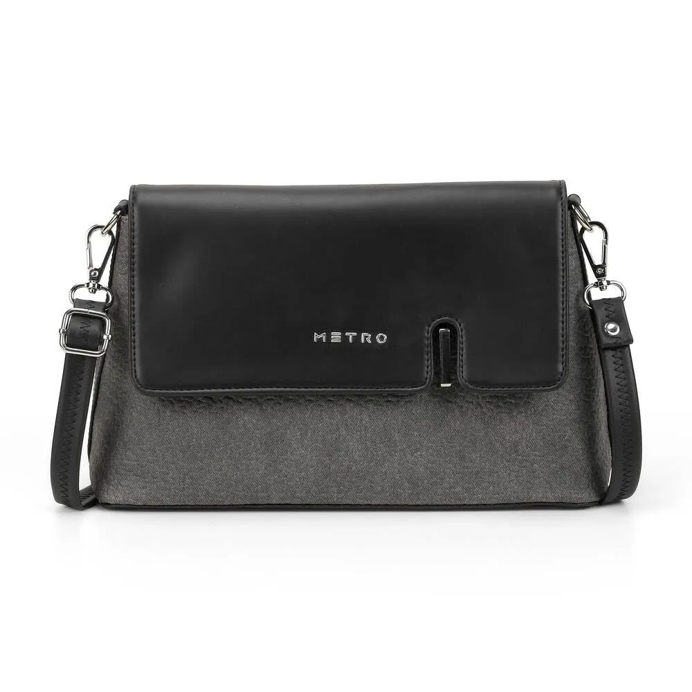 Metro Women's Gray Satchels