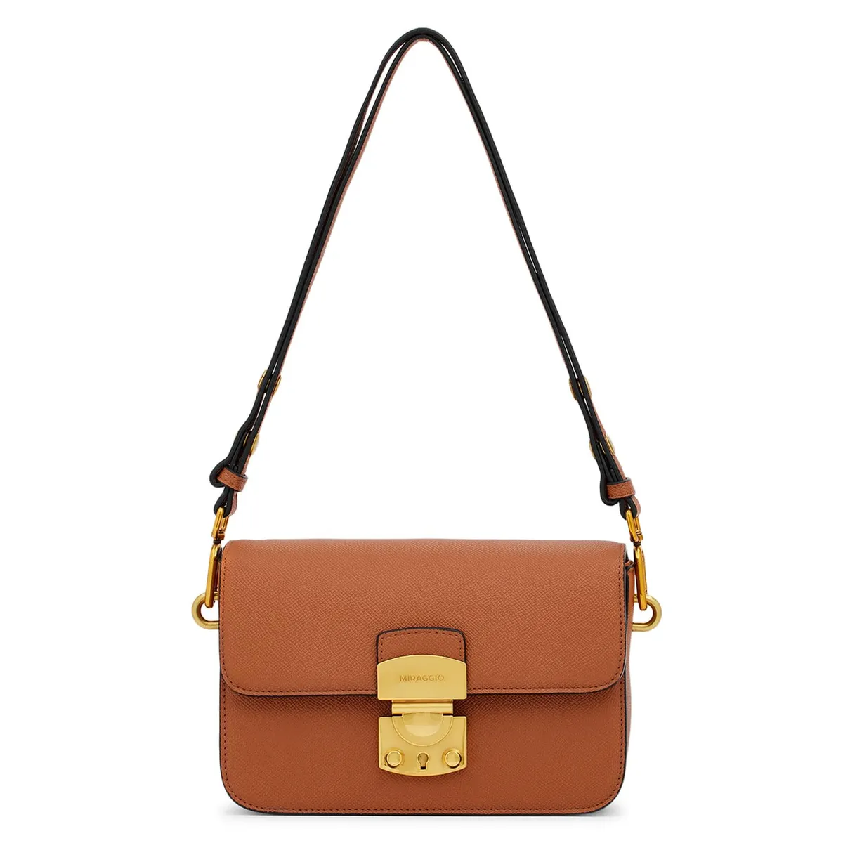 Miraggio Nicole Shoulder Bag For Women With Adjustable Detachable Crossbody Sling Strap