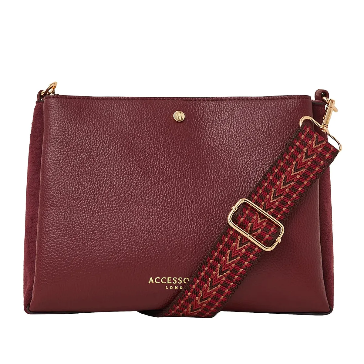 Accessorize London Women's Webbing Sling Bag | Bags for women | Ladies Purse Handbag| Bags for Women For Office Use, Work