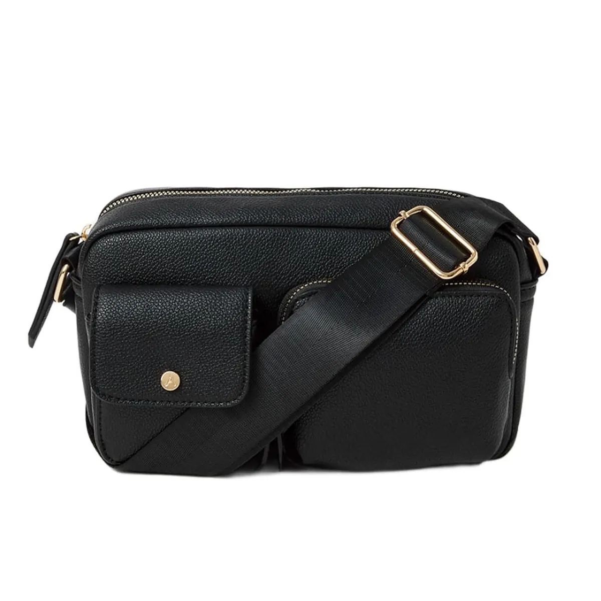 Accessorize London Women's Black Utility Sling Bag |Handbags |bags|stylish shoulder bag for ladies