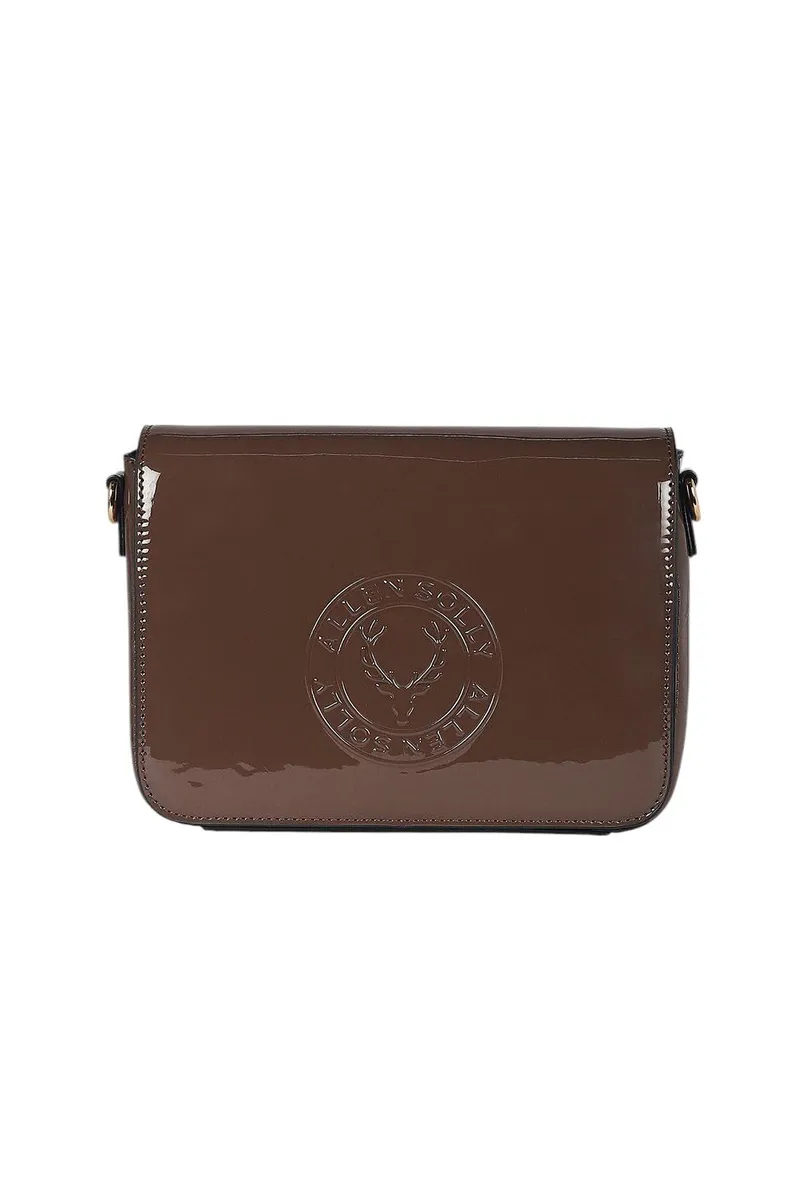 Women Brown Casual Sling Bag