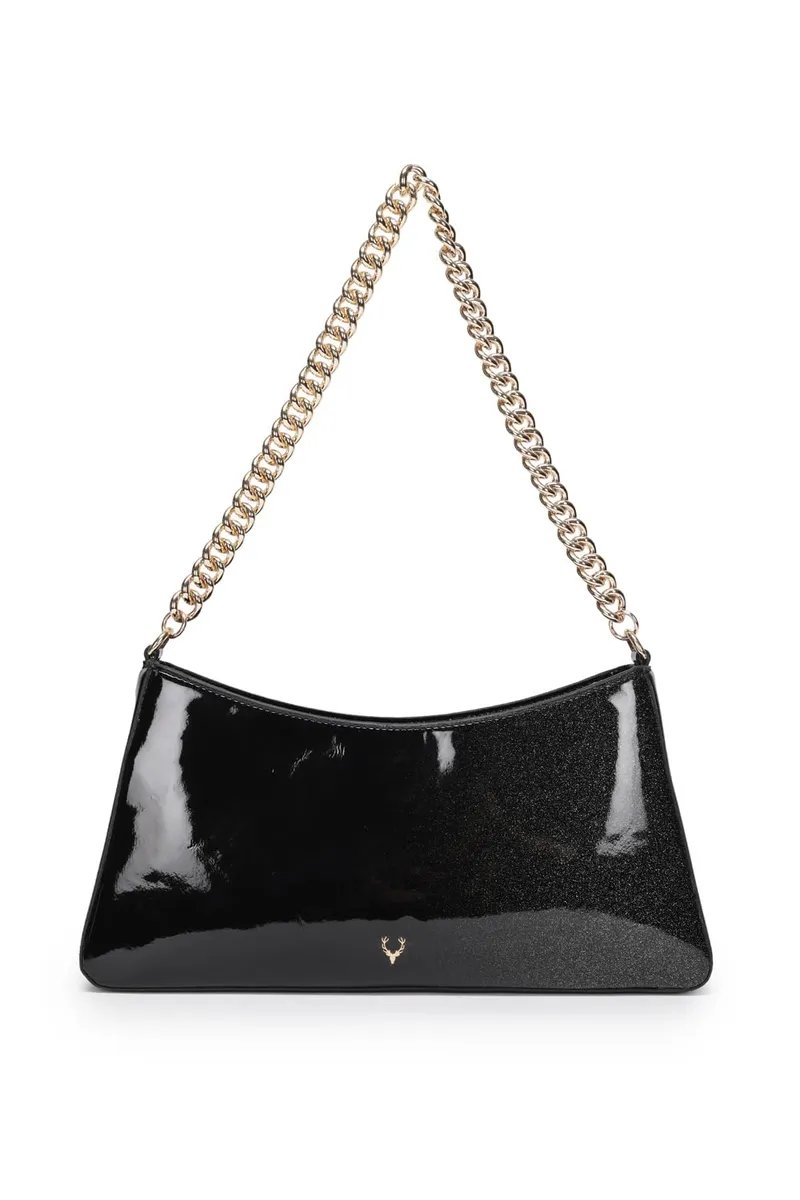 Women Black Party Sling Bag