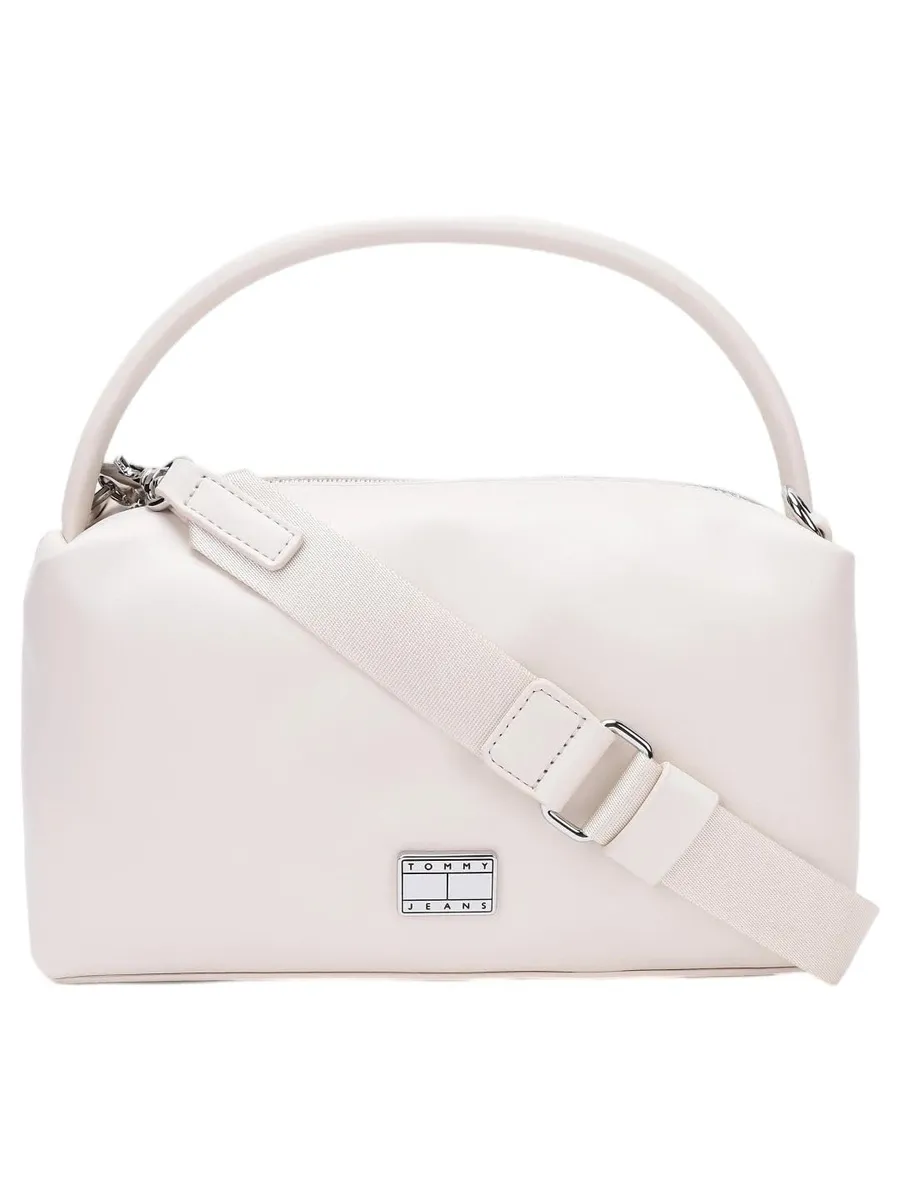 Tommy Hilfiger Solid Pink Pu Sling Bag