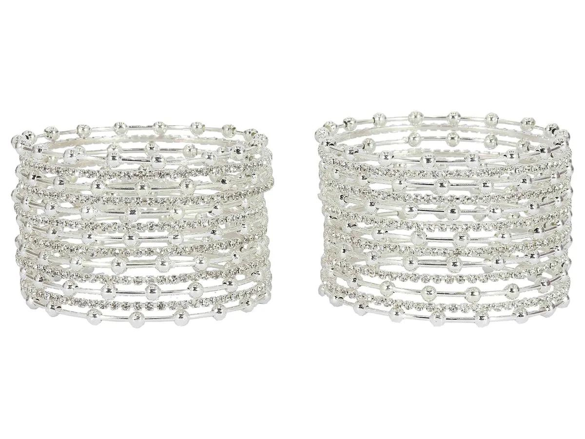 NMII Stylish Glossy Bangle & Bracelet Set for Women & Girls