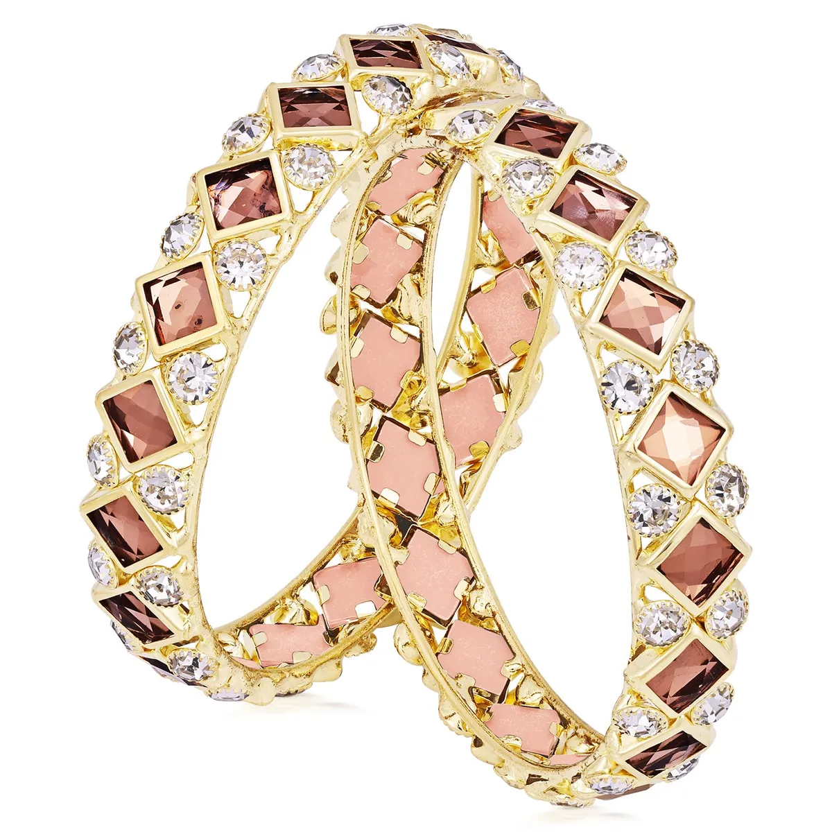 Sukkhi Gold Plated Bangle Set For Women (Set of 2) B103709