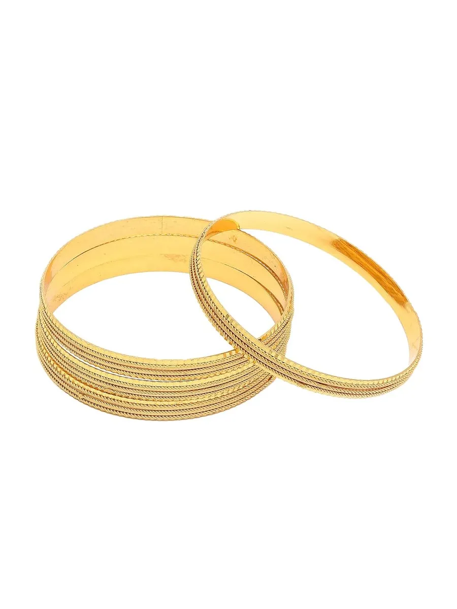 Sukkhi Indian Traditional One Gram Gold Plated Set of 4 Bangle Jewellery for Women & Girls Wife Girlfriend Mother Sister|B107304