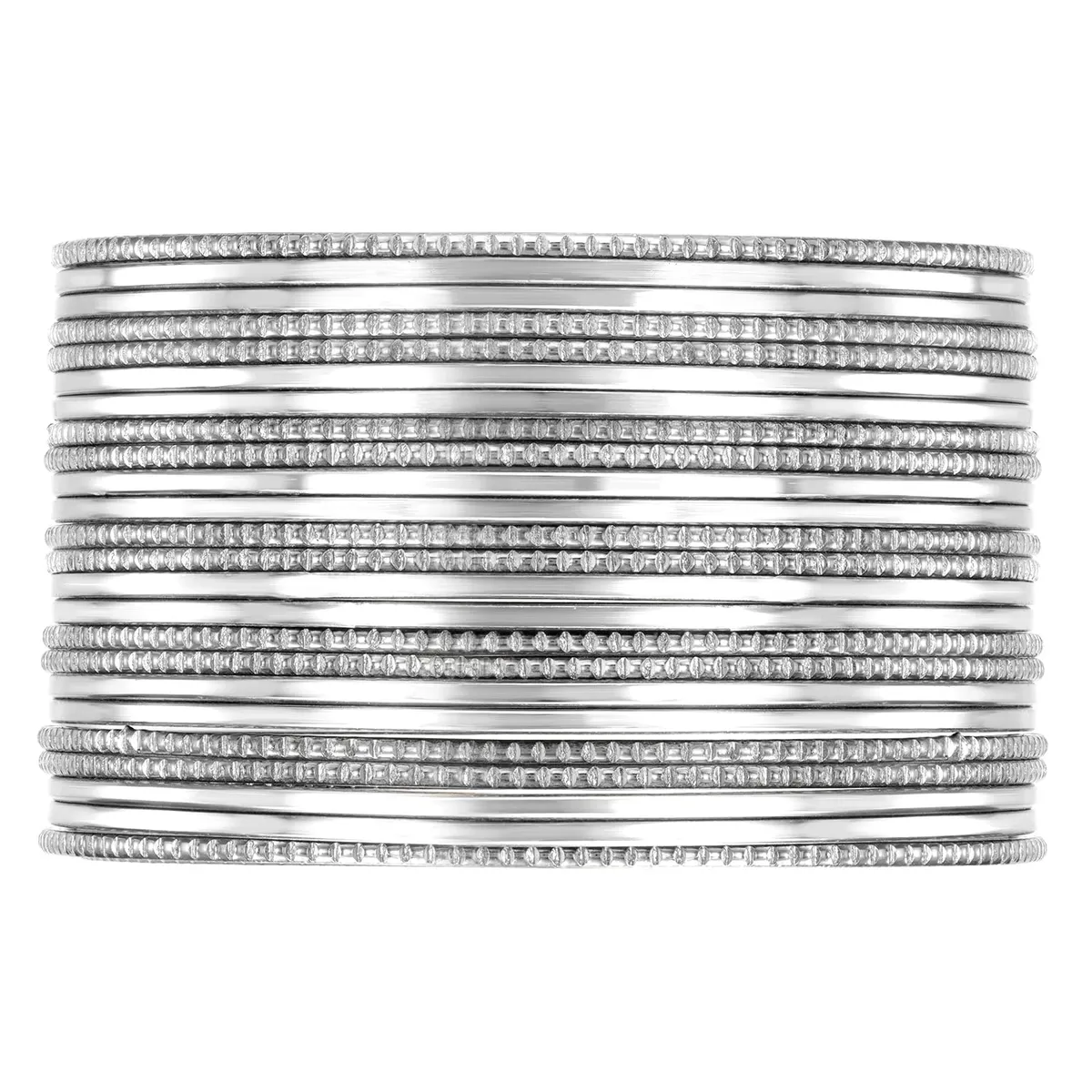 Peora Gold Plated Metal Bangles Set Ethnic Wear For Girls & Women (2.6 Inch)
