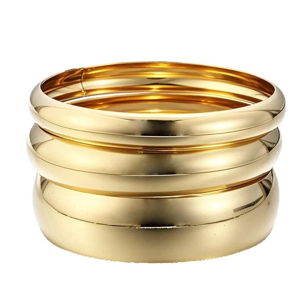 Shining Diva Fashion Gold Plated Latest Stylish Kada Bangle Cuff Bracelet for Women & Girls