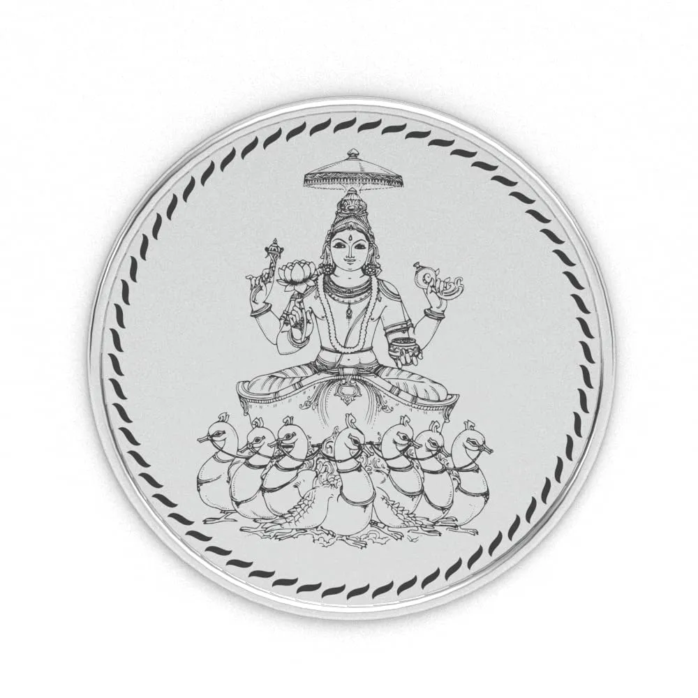 AuGrav Jewels Lord Varuna Deva 999 Pure Silver Coin 10 grams, Certified