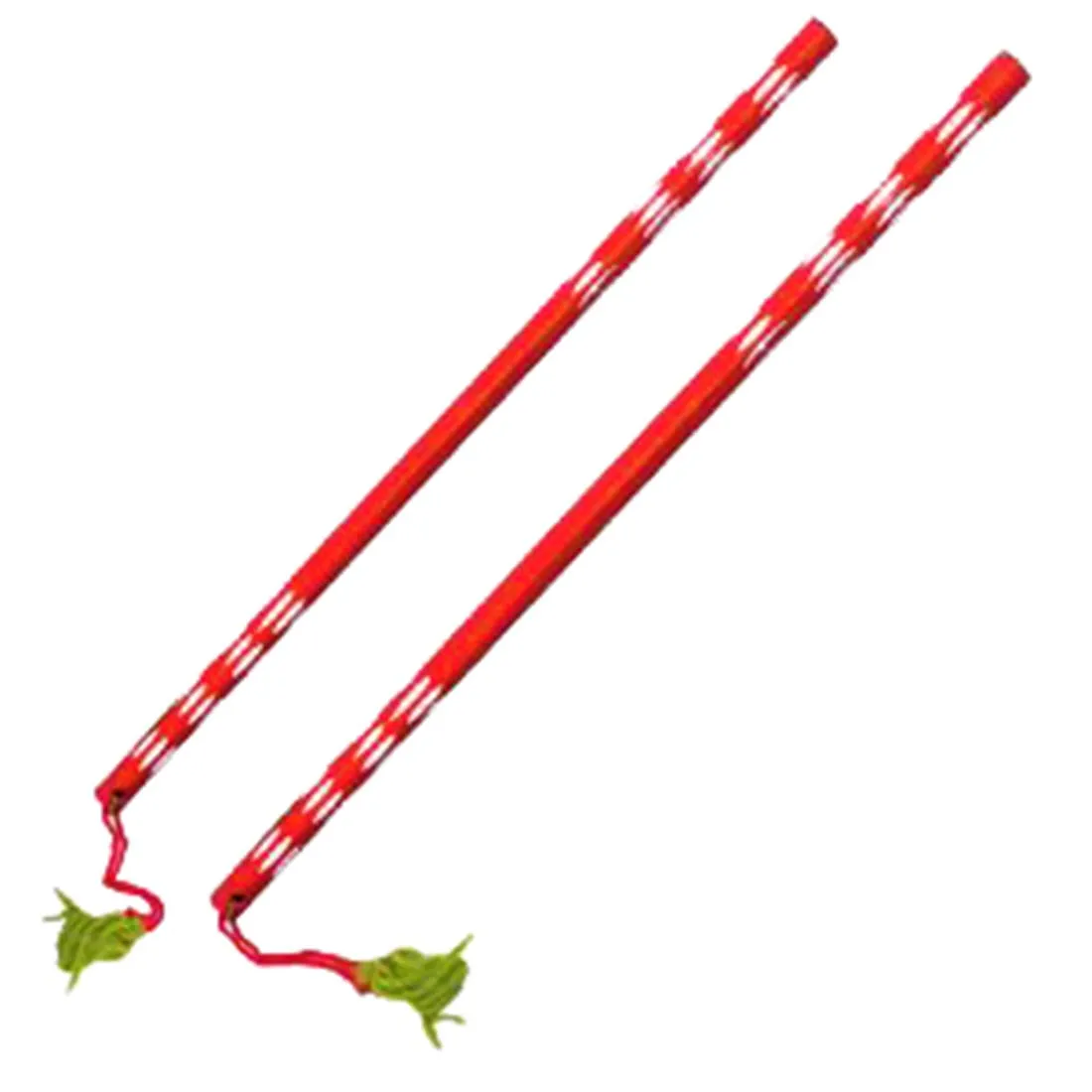 DMS RETAIL Multicolor Alluminium Dandiya Garba Sticks for Dance for Navratri Celebration 14 Inches Pack of 1Pair