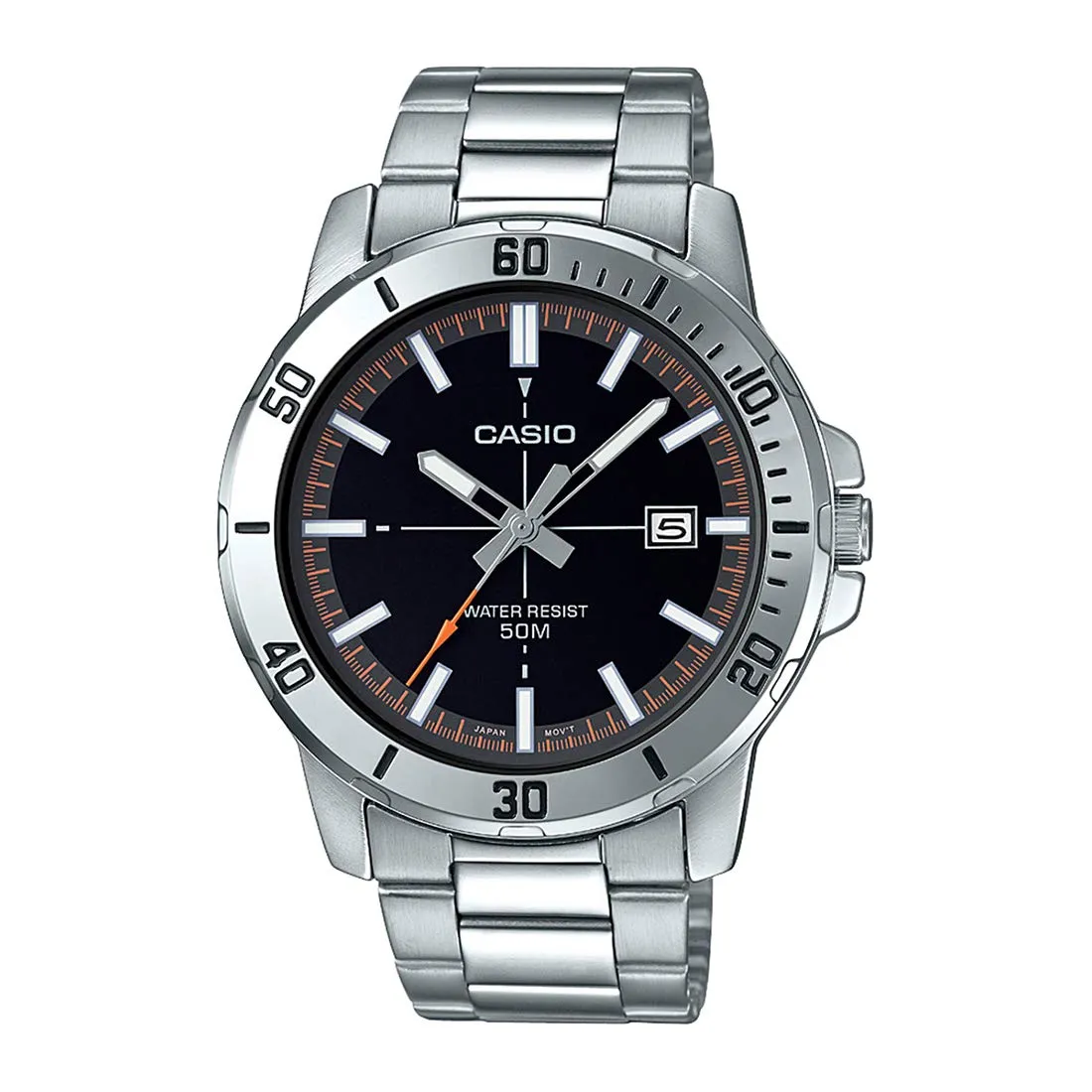 Casio Analog Black Dial Men's Watch-MTP-VD01D-1E2VUDF (A1734)